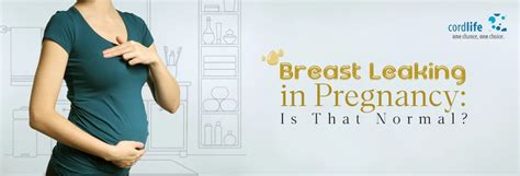 Understanding The Timing Of Breast Leaking During Pregnancy